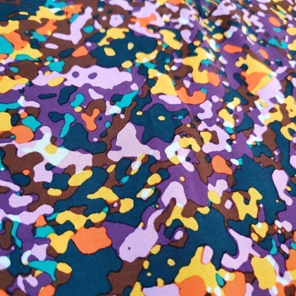 BCBGMaxAzria Womens Grape Paint Splatter Print Blouse Size XS - Picture 4 of 13